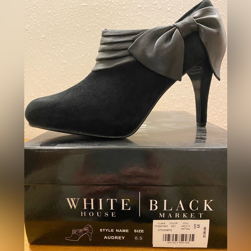 WHBM High Heel Booties